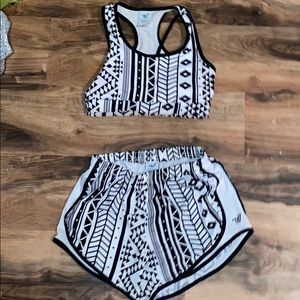 matching set from varsity